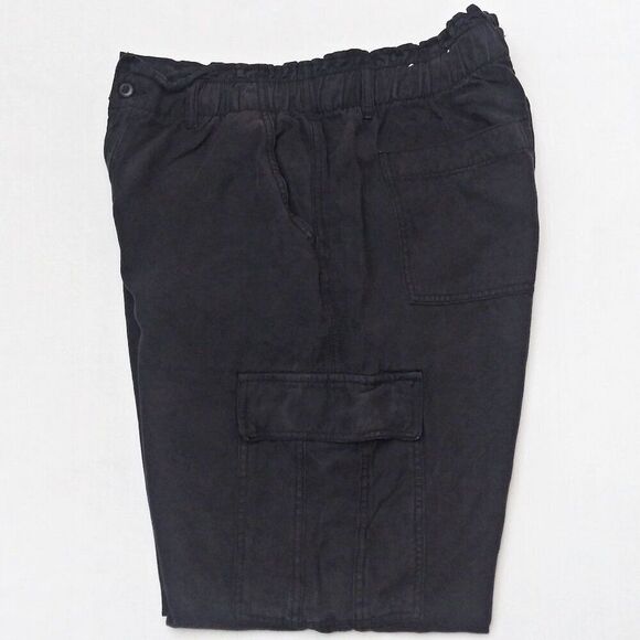 AMERICAN EAGLE AE Lyocell Paper Bag Waist Cargo Jogger Pants AEO Gray 16 Short - Picture 7 of 12